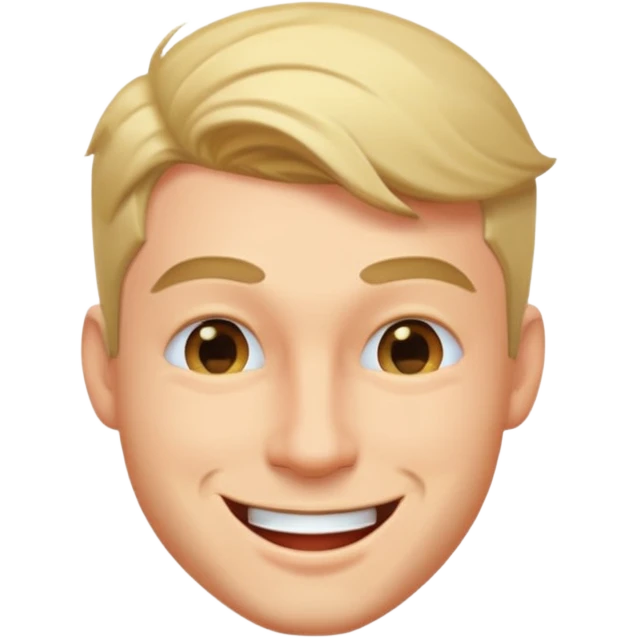 sexy man, winking emoji