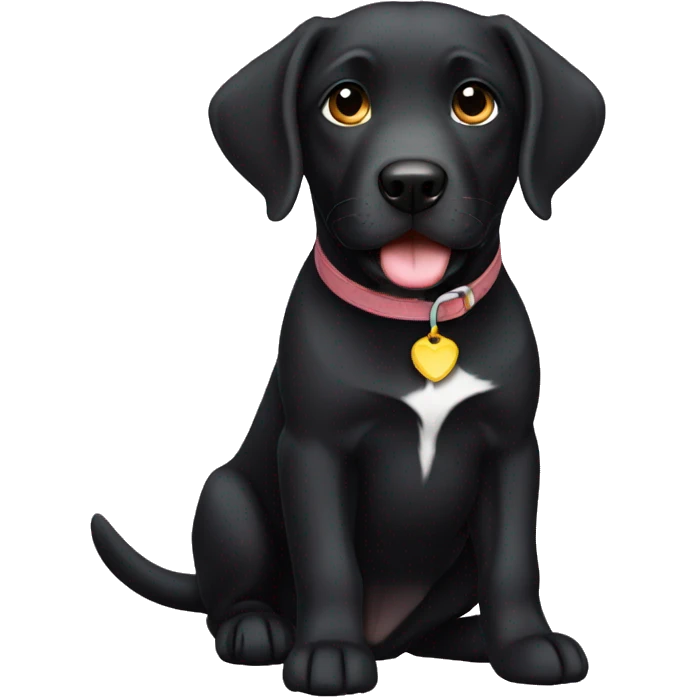 Labradors black emoji