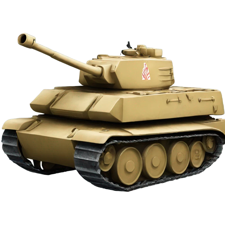 A Tiger 2 Tank emoji