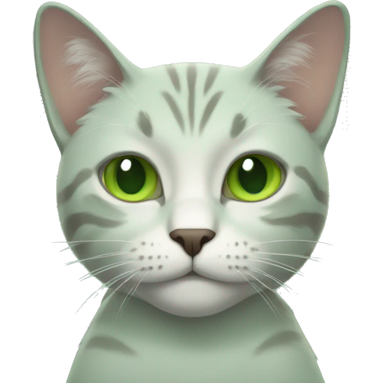 green cat emoji