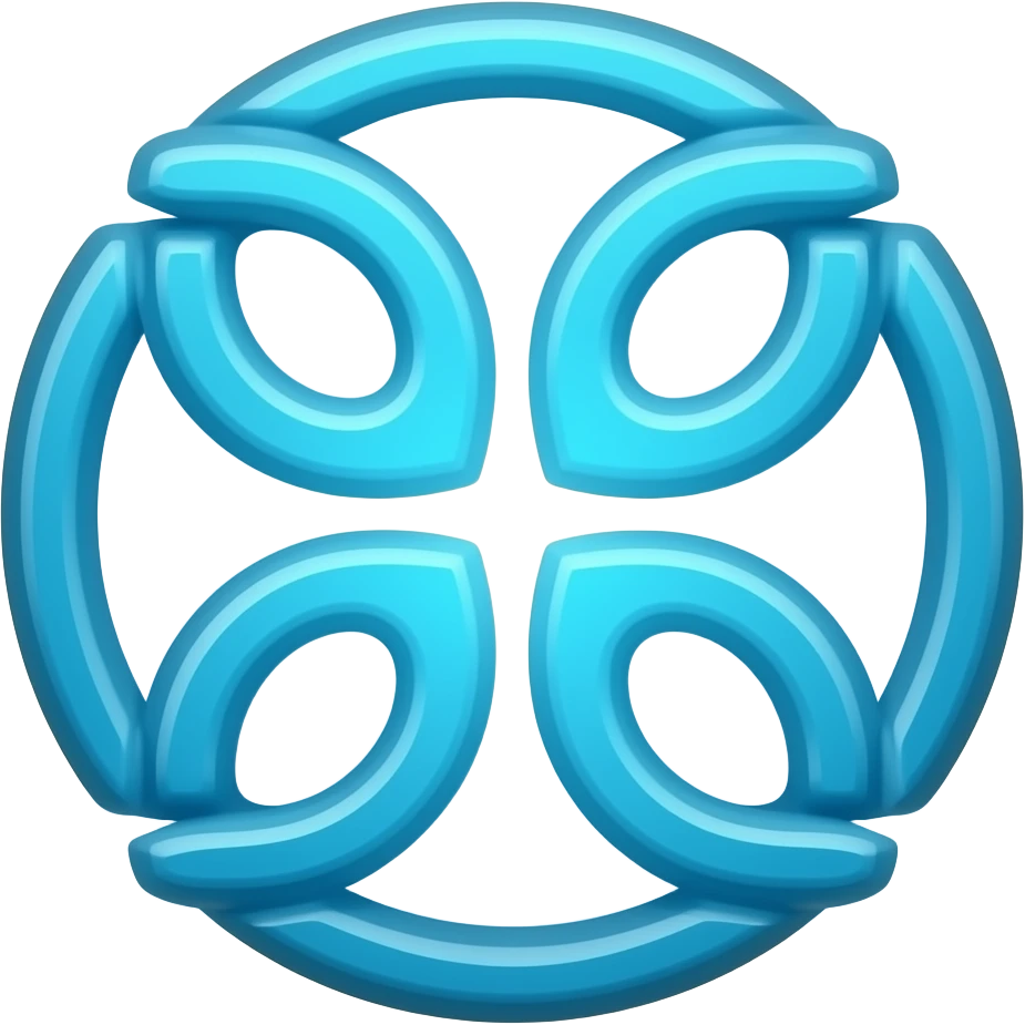 Fuego fatuo azul cian celta emoji