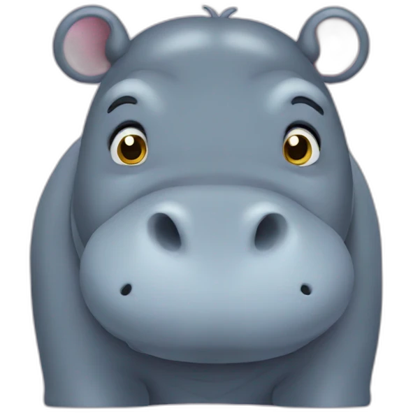 Hippo emoji