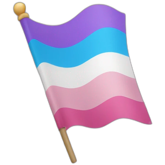 trans flag emoji