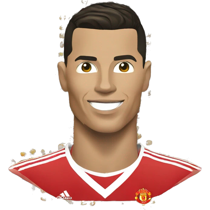 Christiano Ronaldo Man United emoji