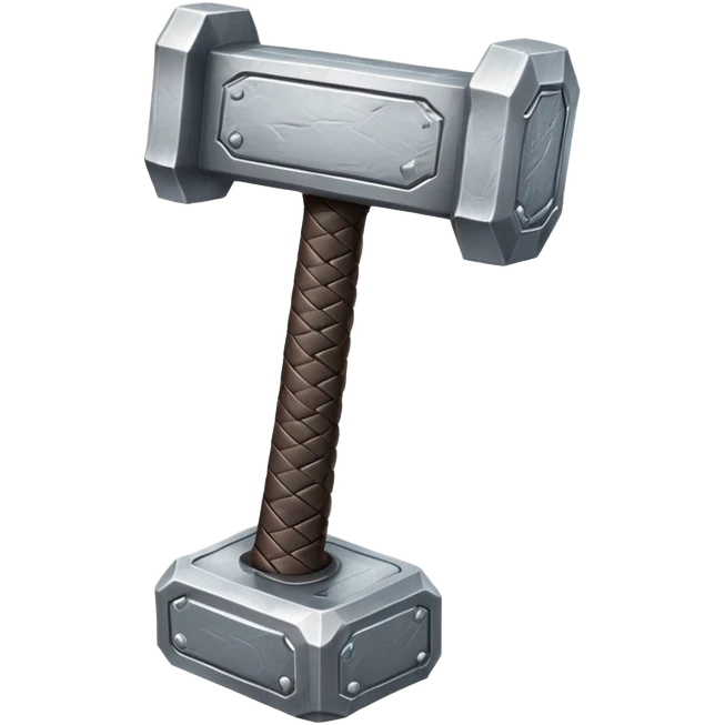 Thor hammer emoji