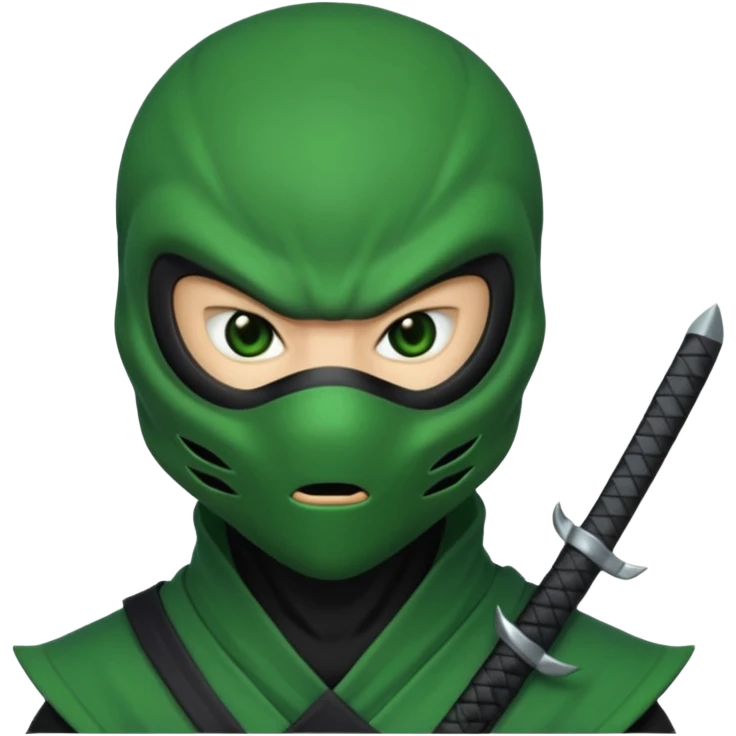ninja, alien emoji