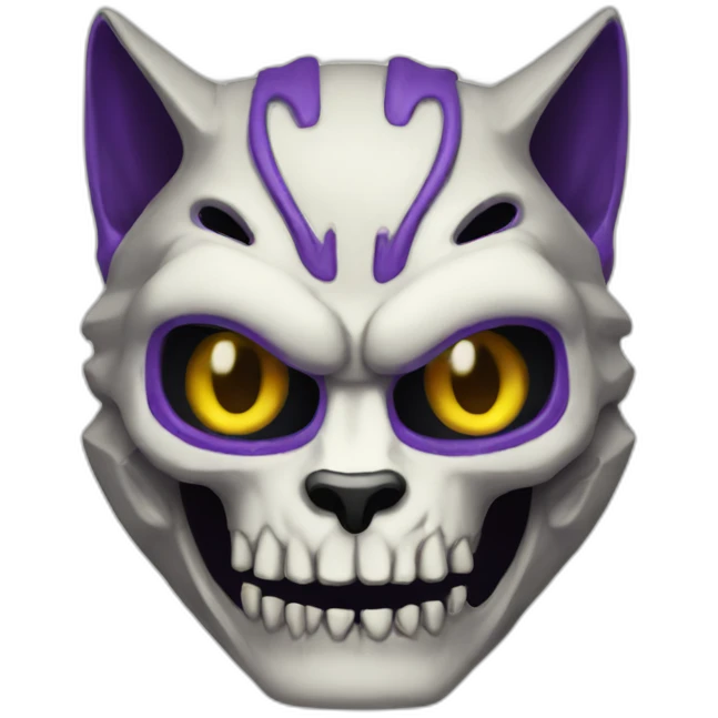 Cat skeletor emoji