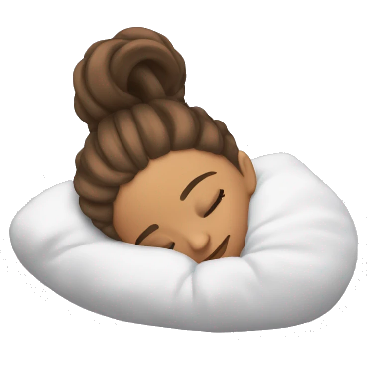 Ariana Grande sleeping emoji