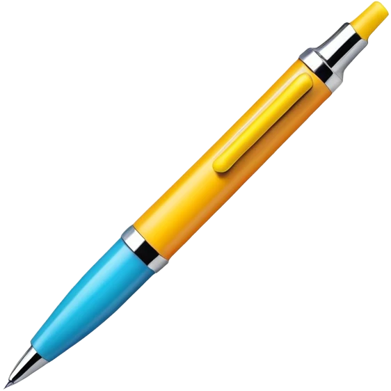 colorful pen emoji