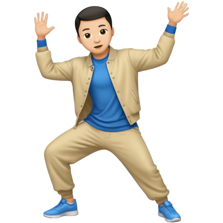 Chinese man twerking clothed this time  emoji