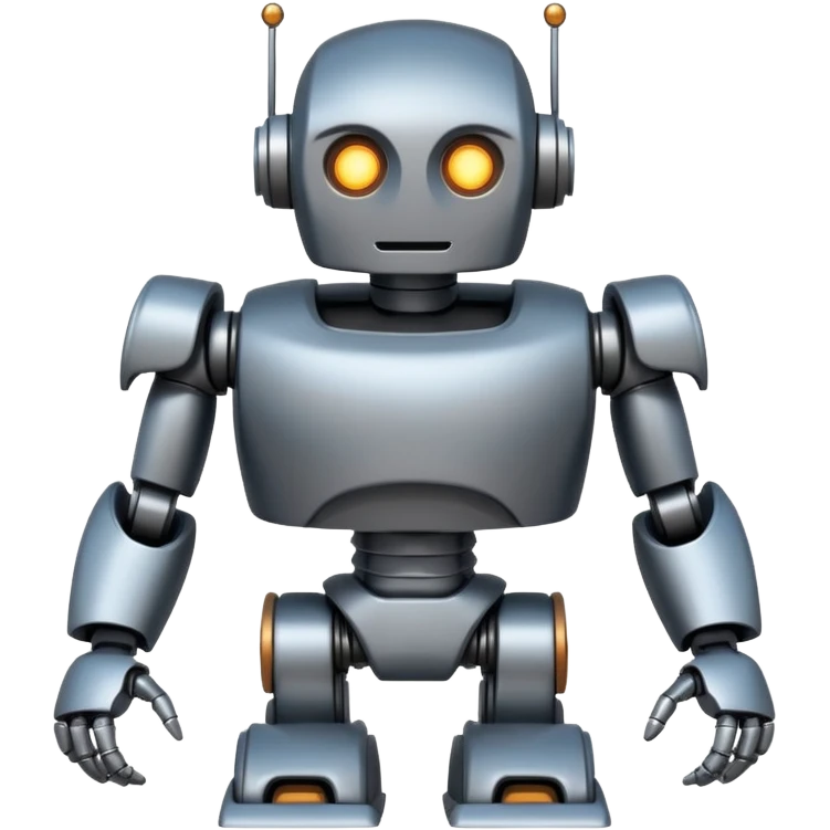 Greek Robot a giant and have good body made of iron and a good face like greek gods  emoji