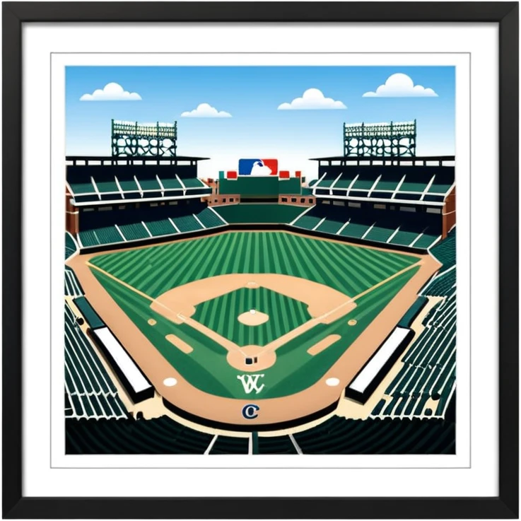 Wrigley field emoji