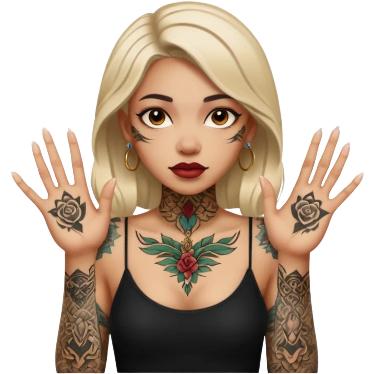 Women fingering  emoji