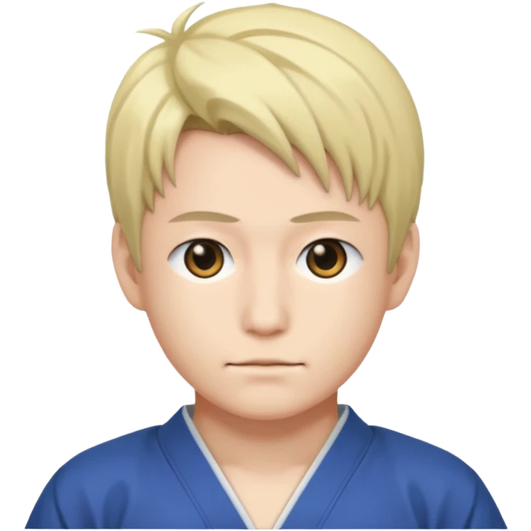Saturo gojo in half emoji