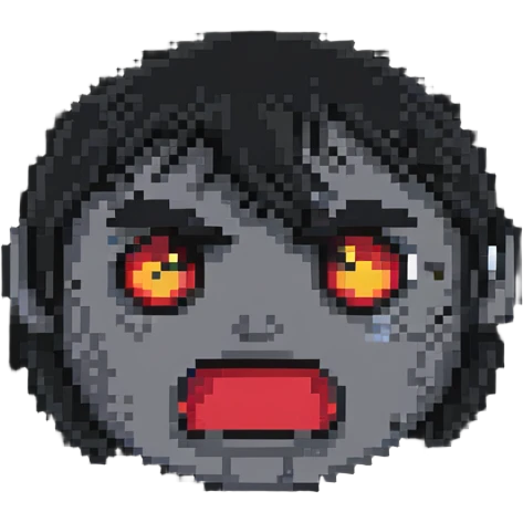 pissed and disgusted face emoji