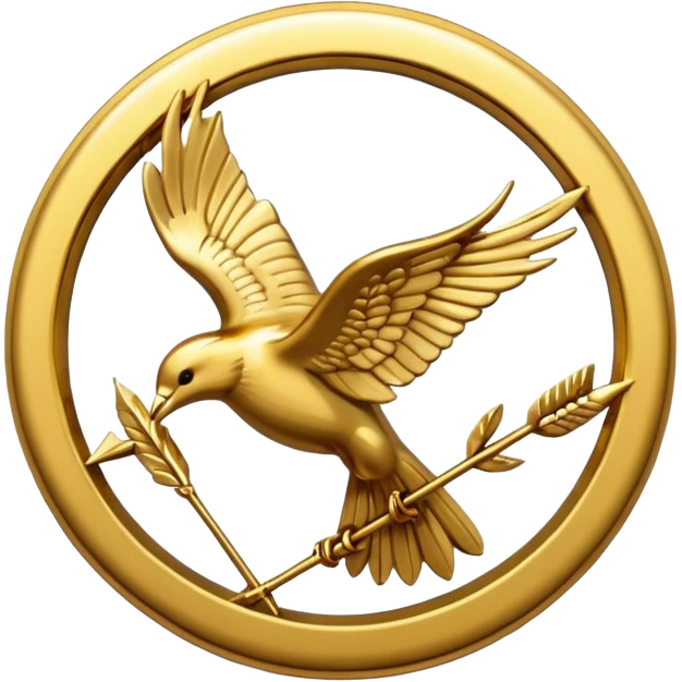 Mockingjay Pin  from The Hunger Games emoji