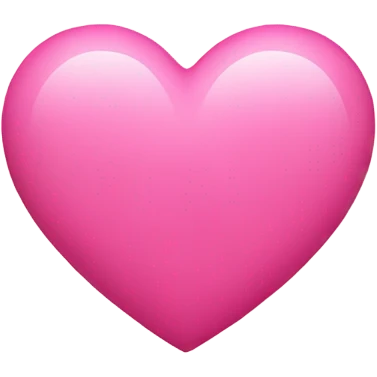 Pink hesrt emoji
