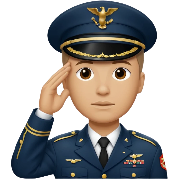USMC salute emoji