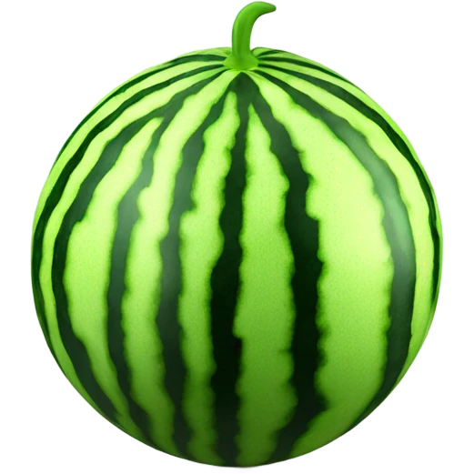 3d watermelon emoji