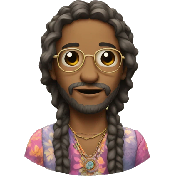  hippy emoji
