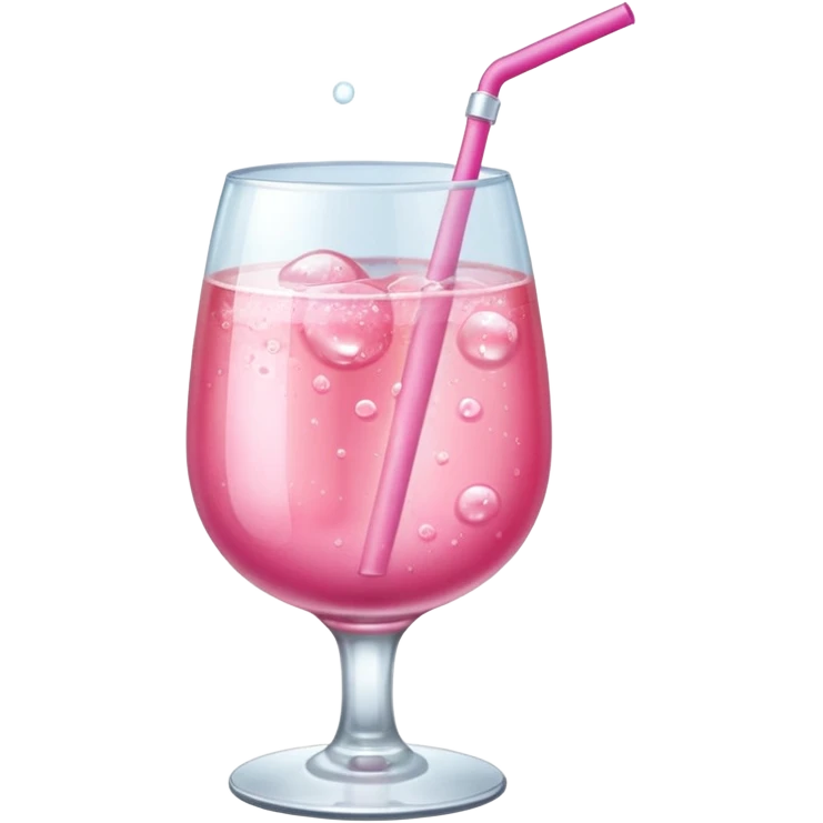 simple pink drink emoji