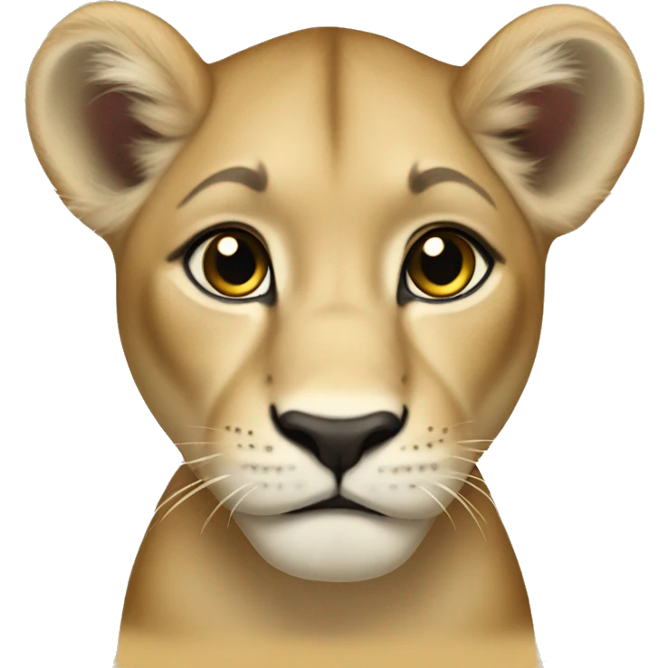 lioness cub emoji