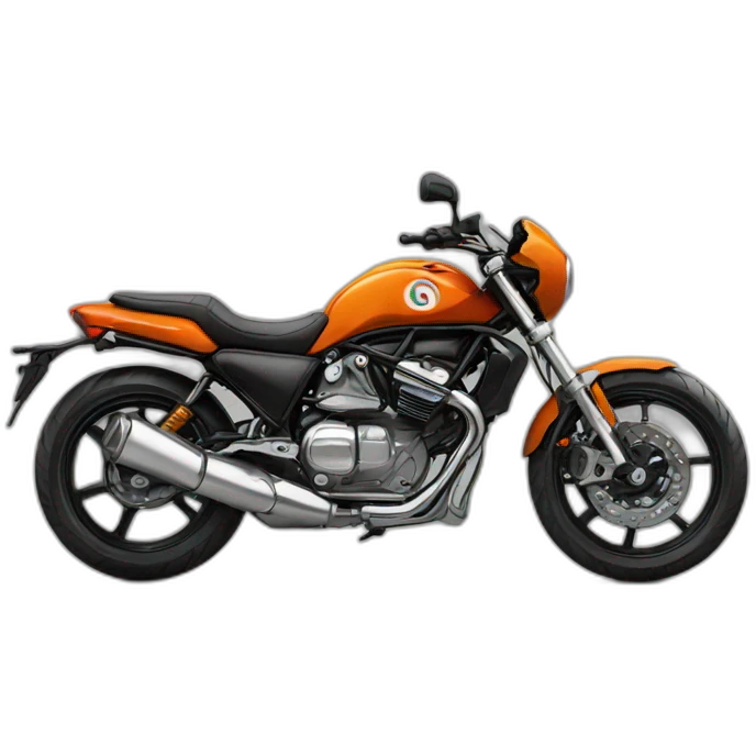 Cristiano Ronaldo sur une moto emoji
