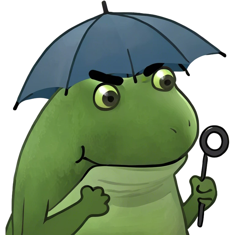 Disgusted bufo emoji