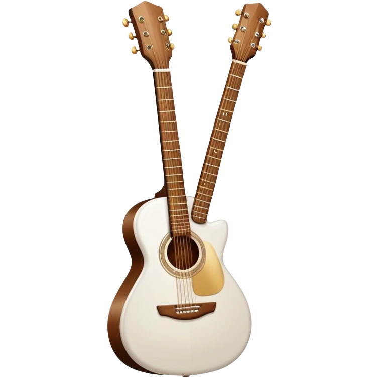 white guitar emoji