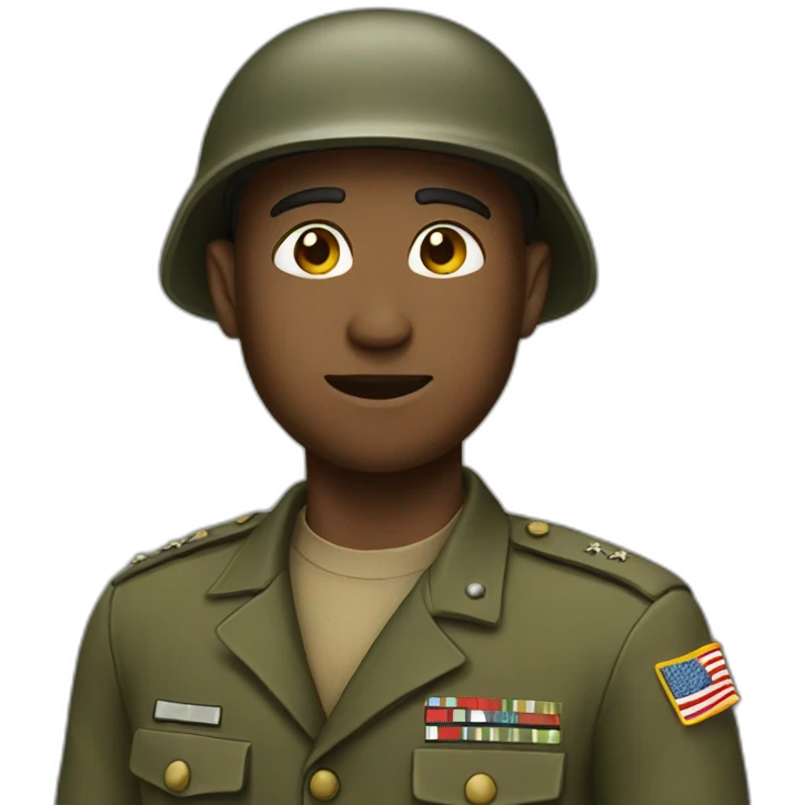 Soldier emoji