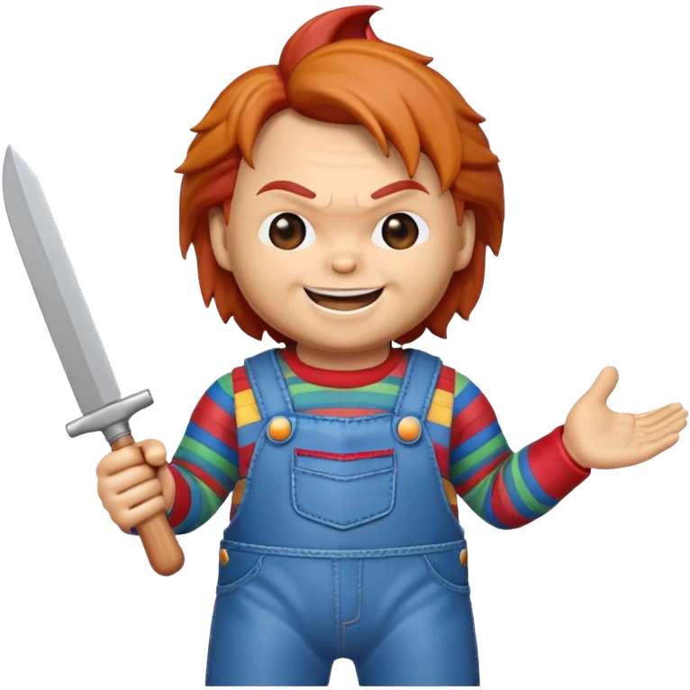 Un emojin de chuky emoji