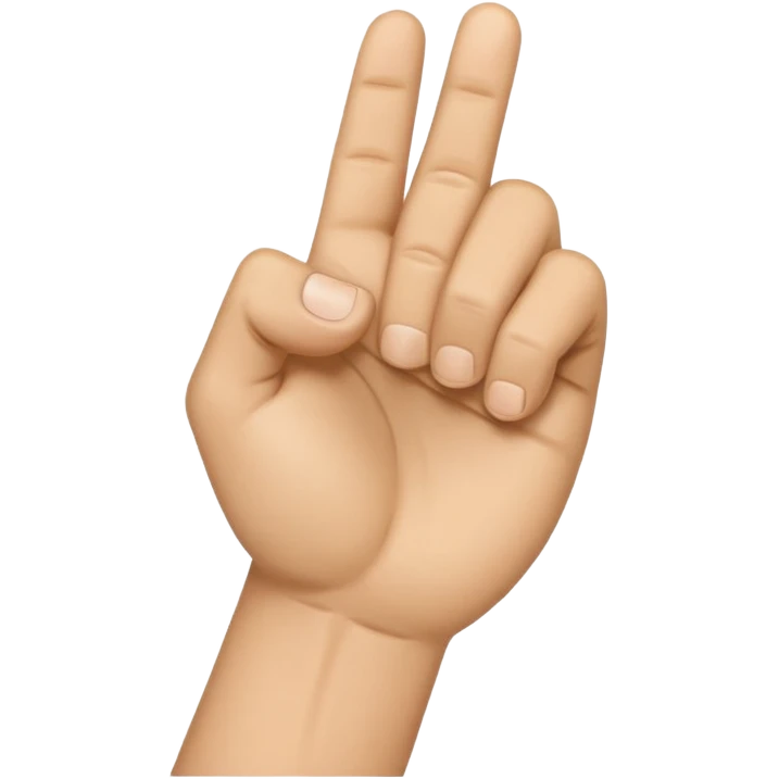 Fist and palm salute emoji