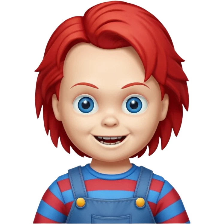 Un emojin de chuky emoji