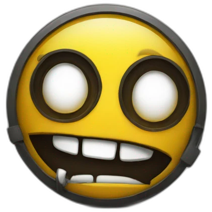 badass smiley emoji