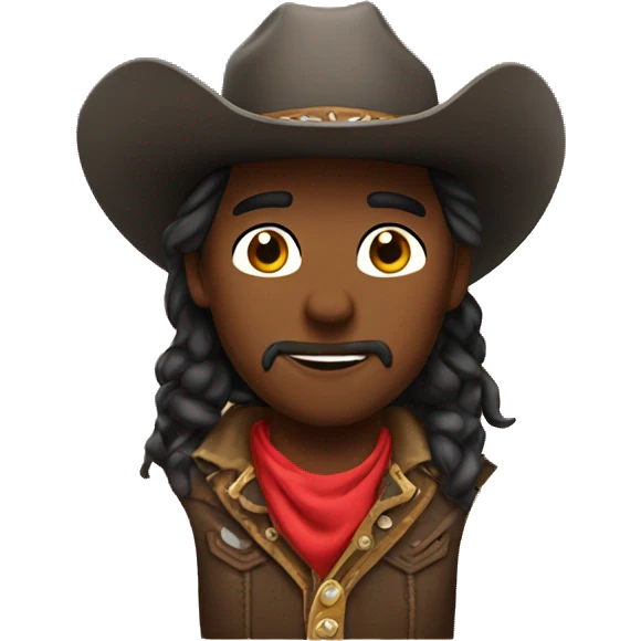 Cowboy heart  emoji