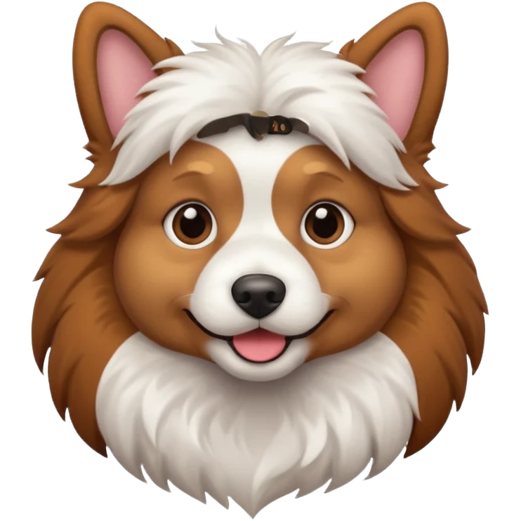Groom dog emoji