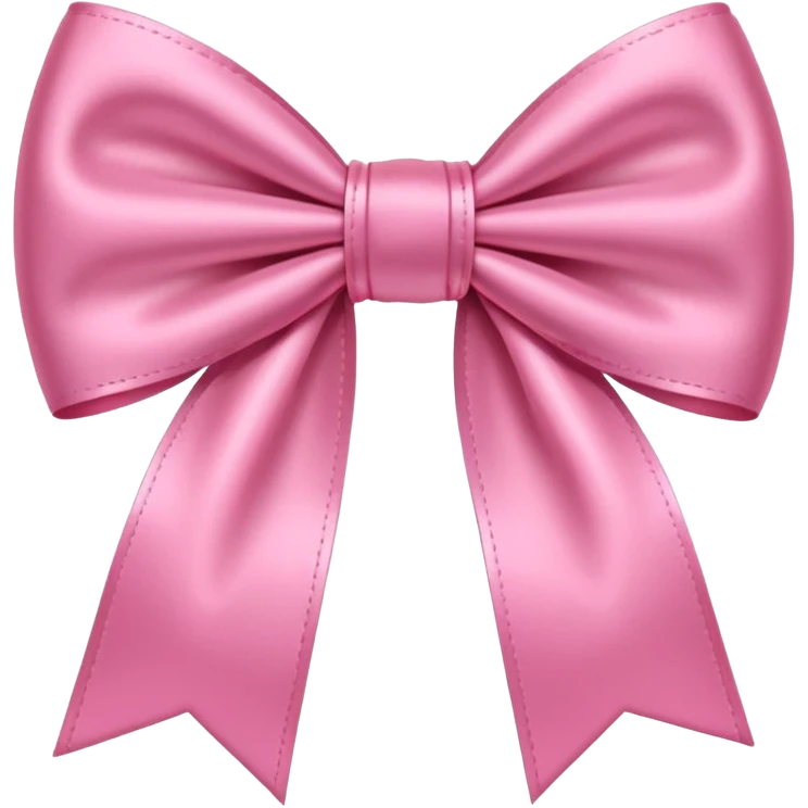 Pink bows emoji