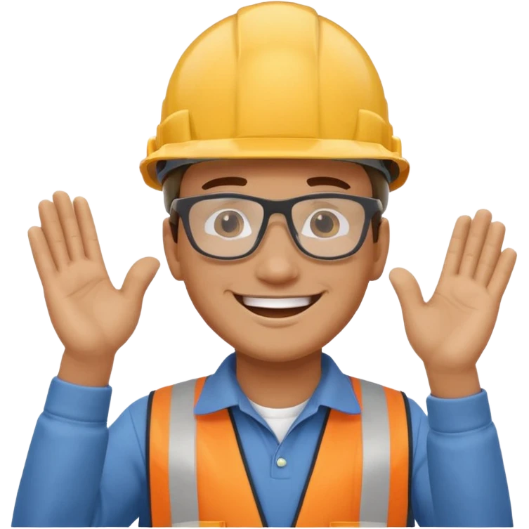 clap hand with men head in between slap hard emoji