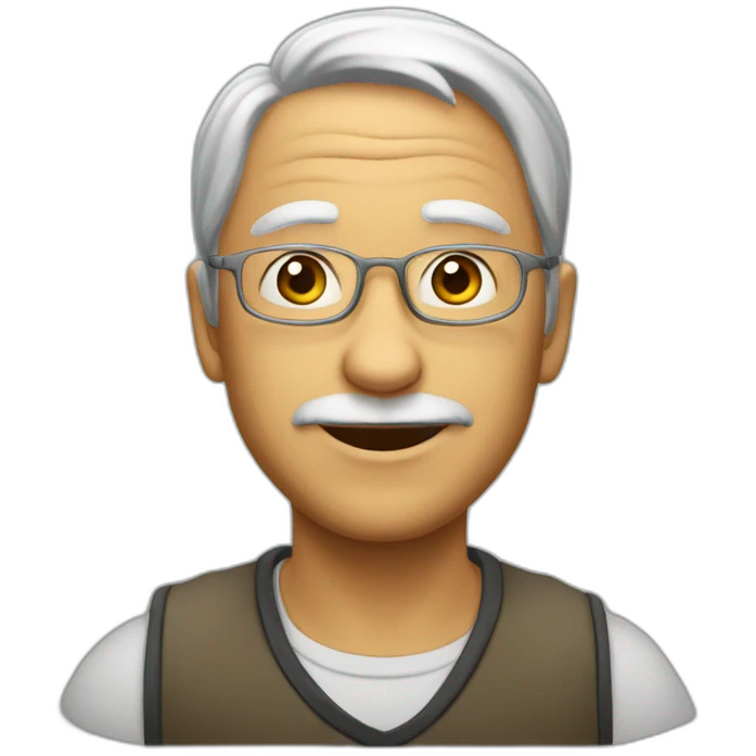 Vieux qui se marie a une jeune emoji