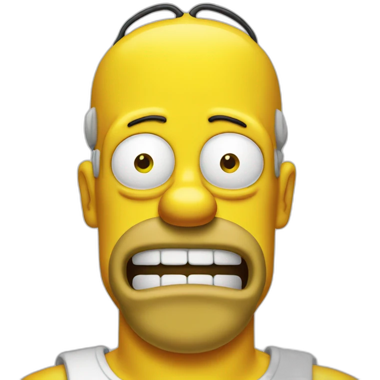 Homer simpson emoji
