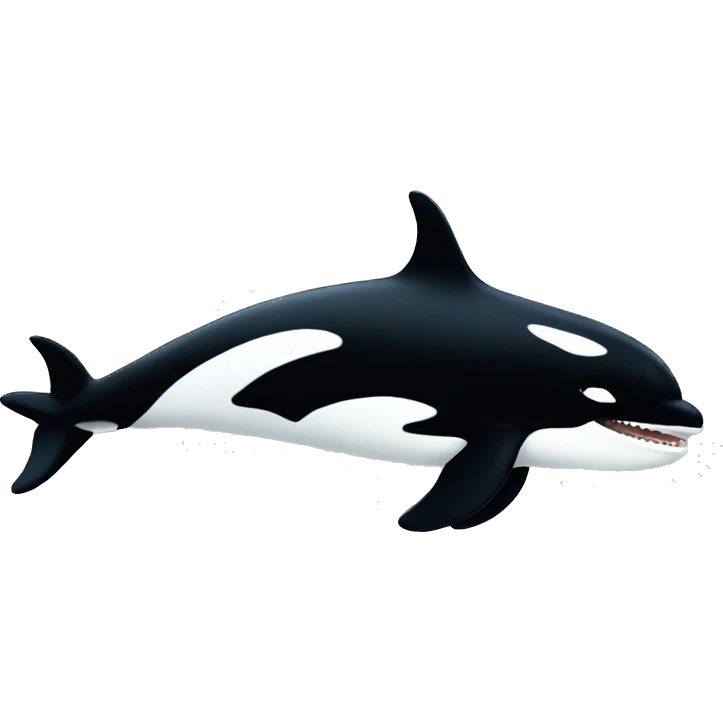 Orca polar. Ear emoji