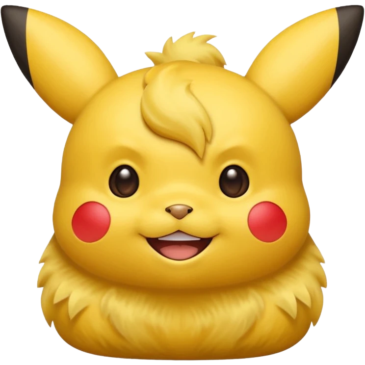 pikachu classic emoji style emoji