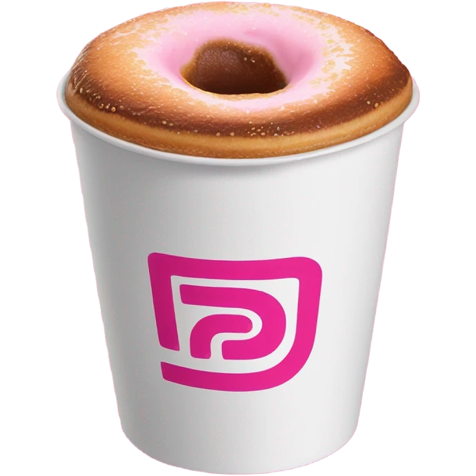 Dunkin Donuts Coffee Cup emoji