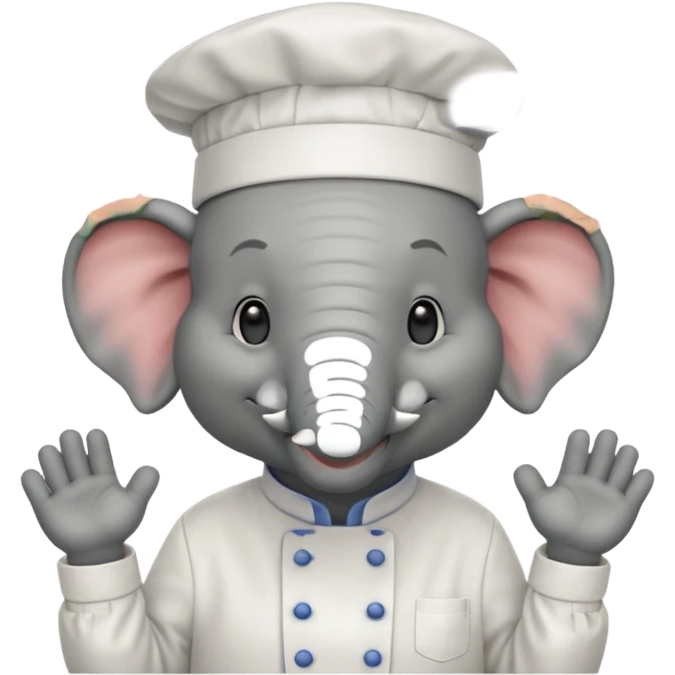 chef elephant emoji