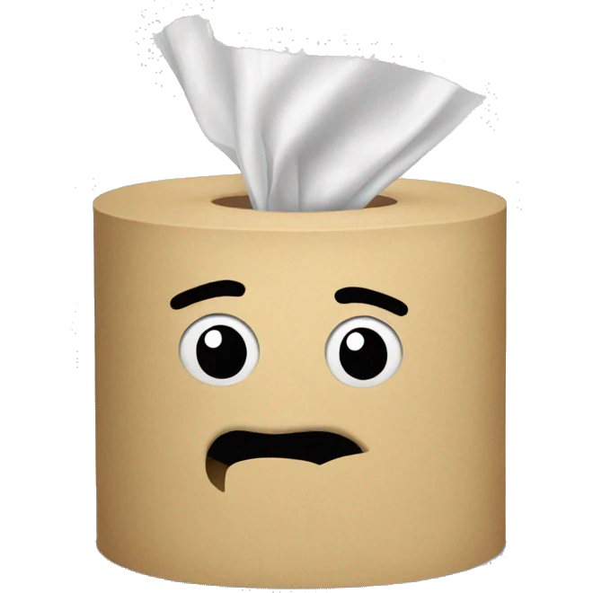 tissue paper emoji