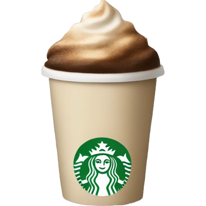 Starbucks coffee emoji