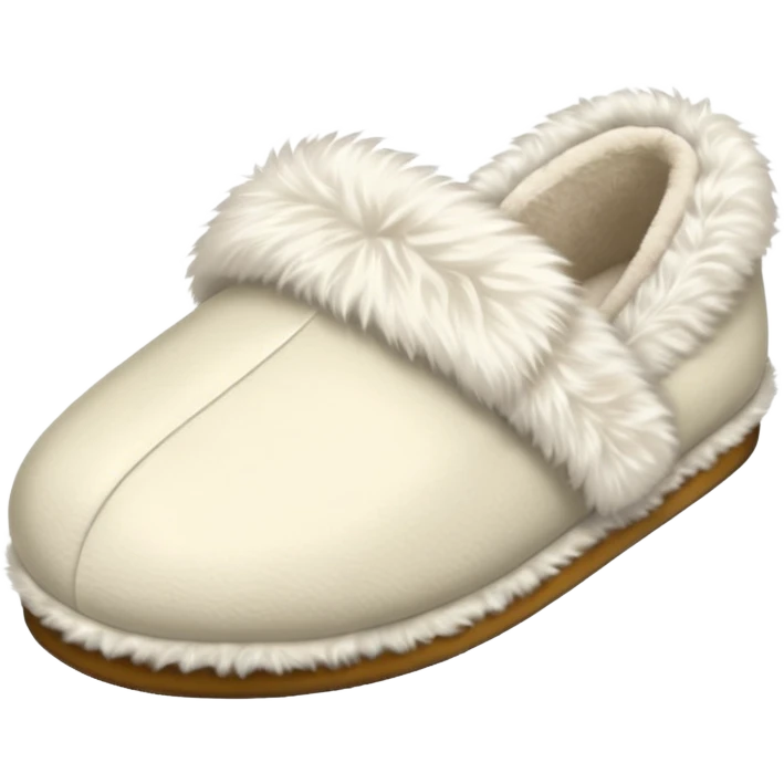 fur slipper emoji