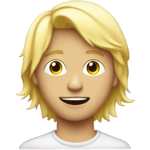 blonde boy meme indoors emoji