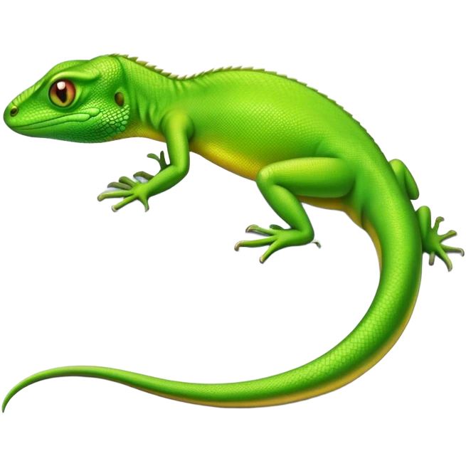lizard pooping  emoji