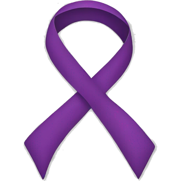 Suicide awareness ribbon  emoji